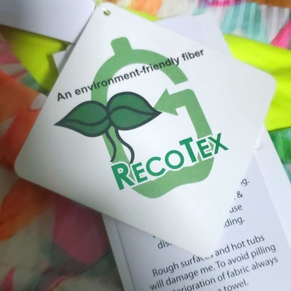 Becca Reversable Women's High Waist Bikini Bottoms NWT Medium - Picture 3 of 8